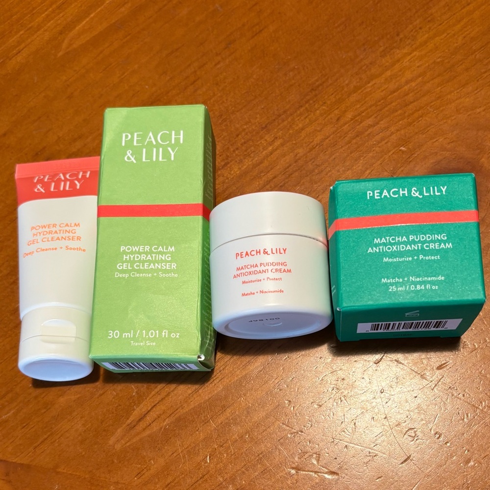 Peach & Lily Cleanser & Antioxidant Cream
